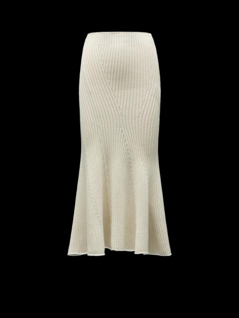 Moncler Knit Cotton Skirt