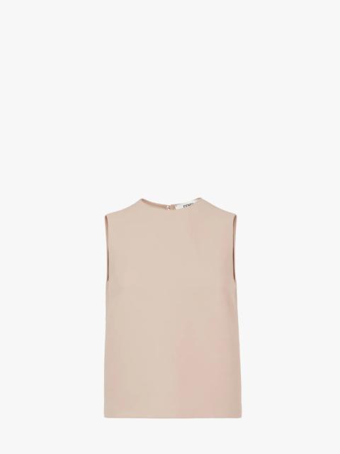 FENDI Beige cady top