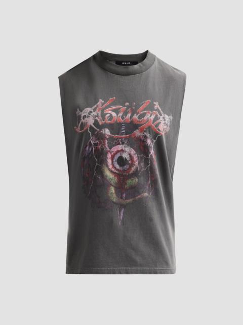 Ksubi Men's Legend Ekcess Cotton Cut-Off Tank - Charcoal