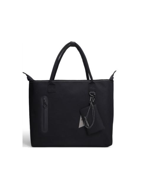 and Wander contrast-stitch pouch-detail tote bag