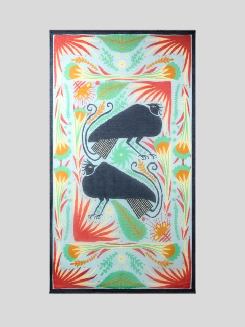 Etro ETRO X TABBY BOOTH MODAL-BLEND SCARF WITH PLACED PRINT