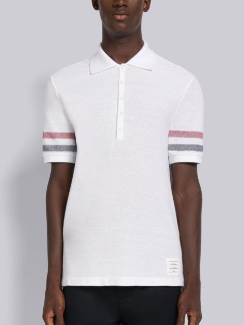 RWB Stripe cotton polo shirt