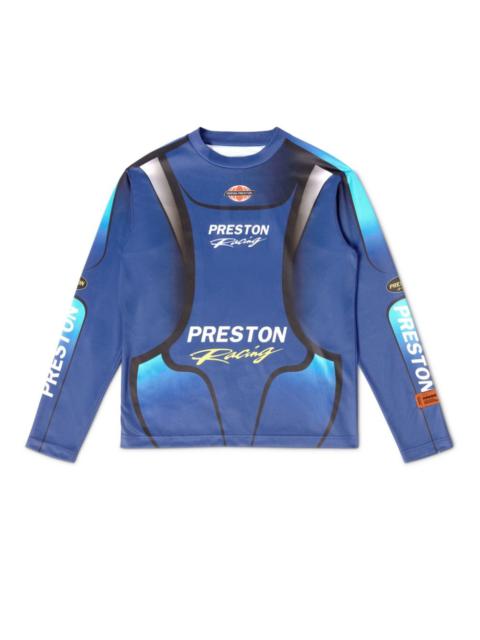 Heron Preston Preston Racing Dry Fit Ls Tee