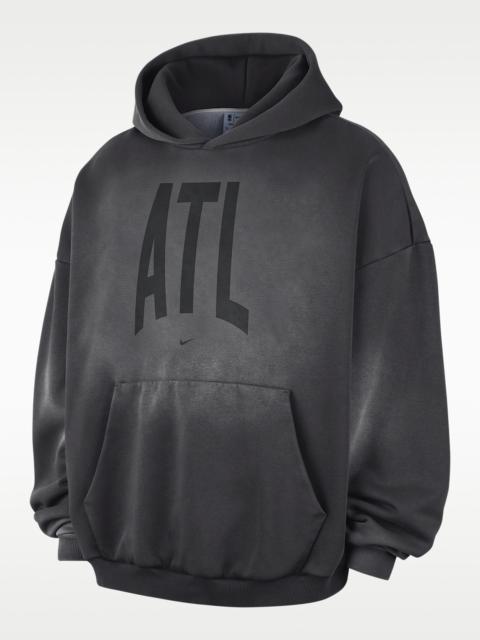 Nike Atlanta Hawks Standard Issue Men's Therma-FIT Fleece Basketball Pullover Hoodie