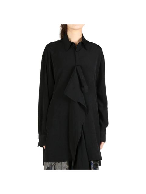 Y's draped shirt