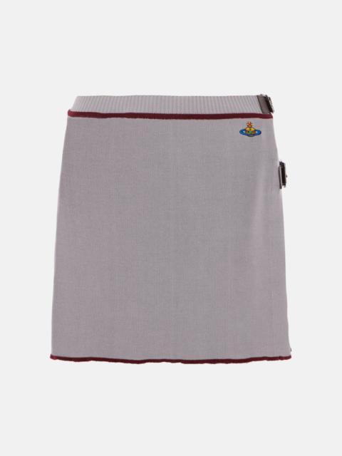 Vivienne Westwood Valentina cotton and wool kilt
