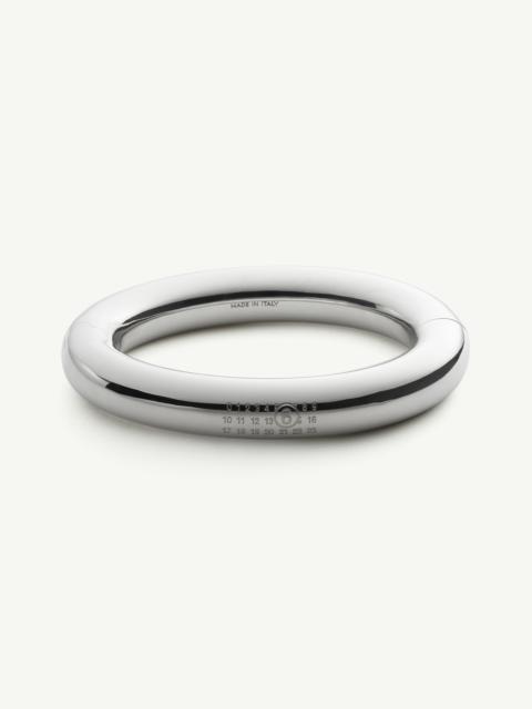 MM6 Maison Margiela Polished numeric bangle
