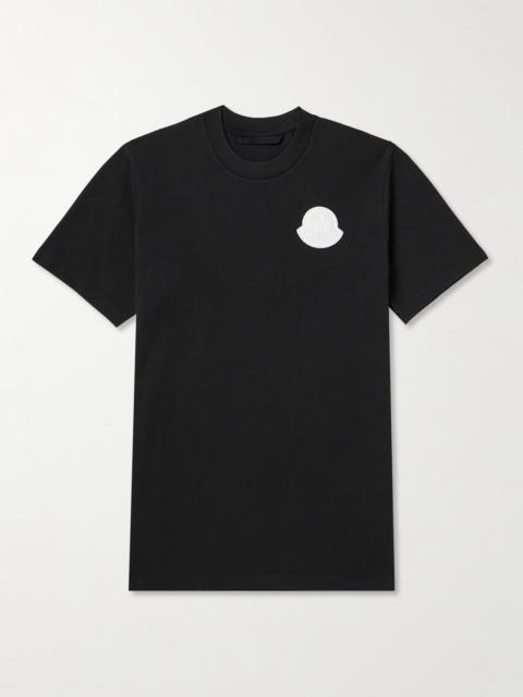 Moncler Logo-Appliquéd Cotton-Jersey T-Shirt