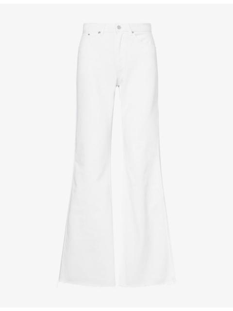ANINE BING Wyatt Straight-Leg Denim Jeans