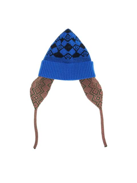 Dries Van Noten Knitted Earflap Beanie