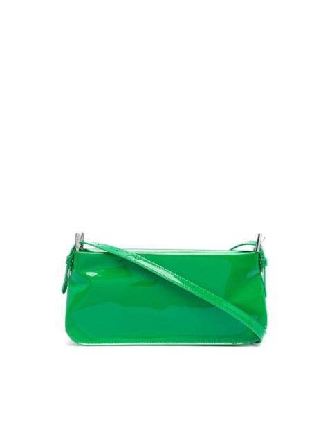 BY FAR Dulce patent leather shoulder bag