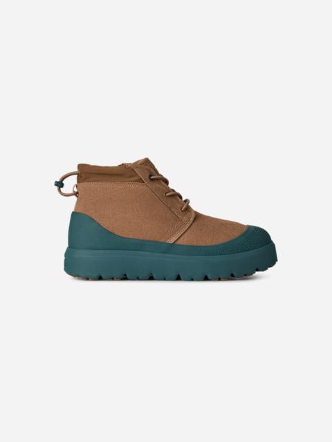 UGG ® Men's Neumel Weather Hybrid Suede/Waterproof Classic Boots in Chestnut/Marina Blue