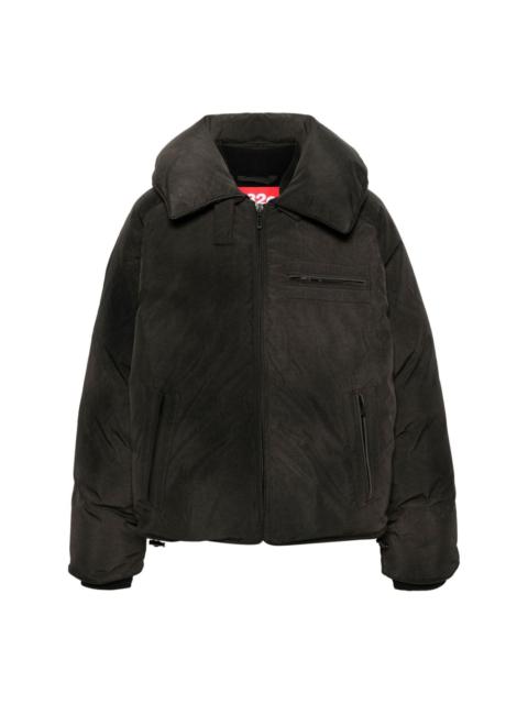 032c logo-patch feather-down jacket