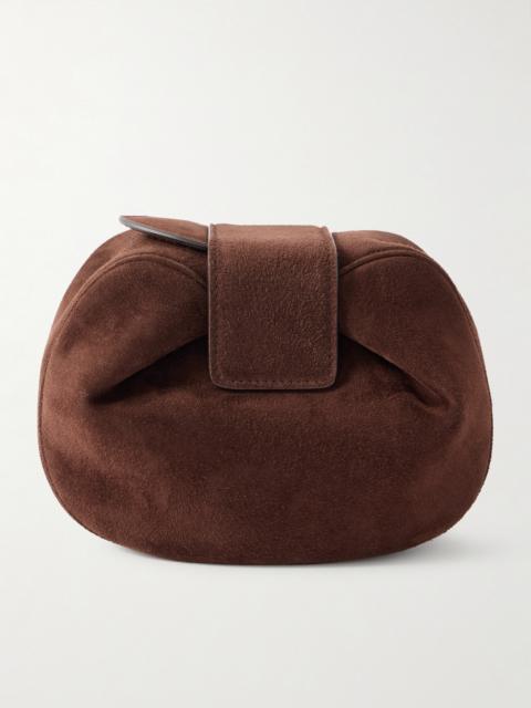 GABRIELA HEARST Soft Demi Suede Clutch