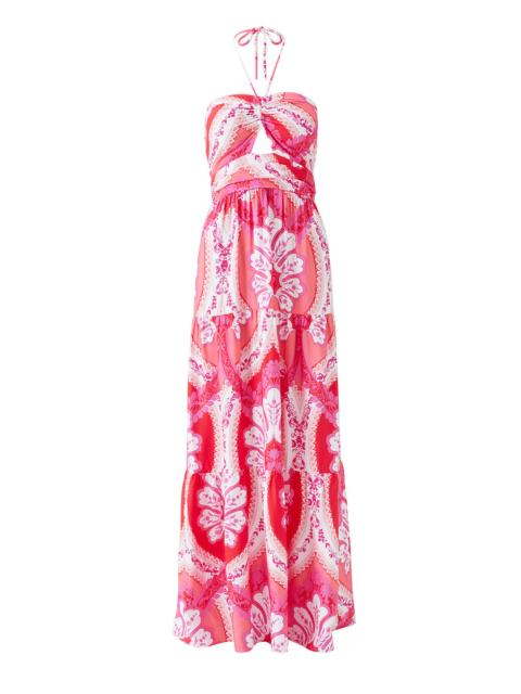 MELISSA ODABASH FAYE ORNATE DRESS