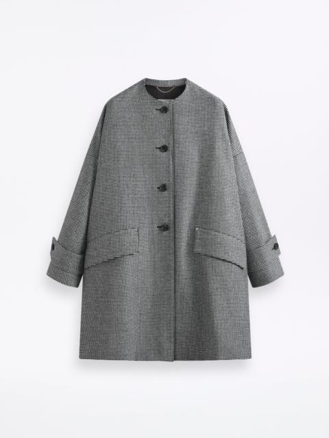 Mackintosh Humbie No Collar Wool Coat