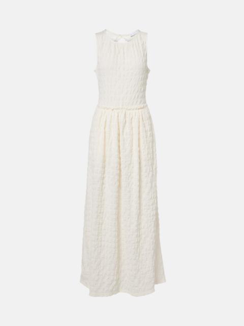 Proenza Schouler White Label Zoira shirred maxi dress