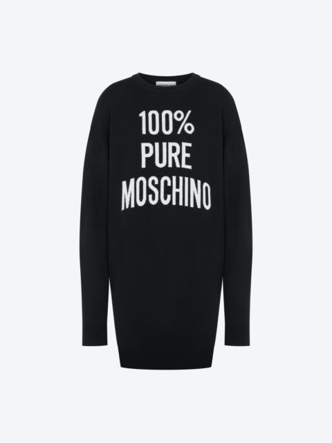 Moschino 100% PURE MOSCHINO WOOL DRESS