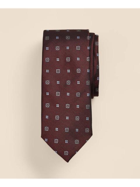 Brooks Brothers Silk Flower Dots Tie