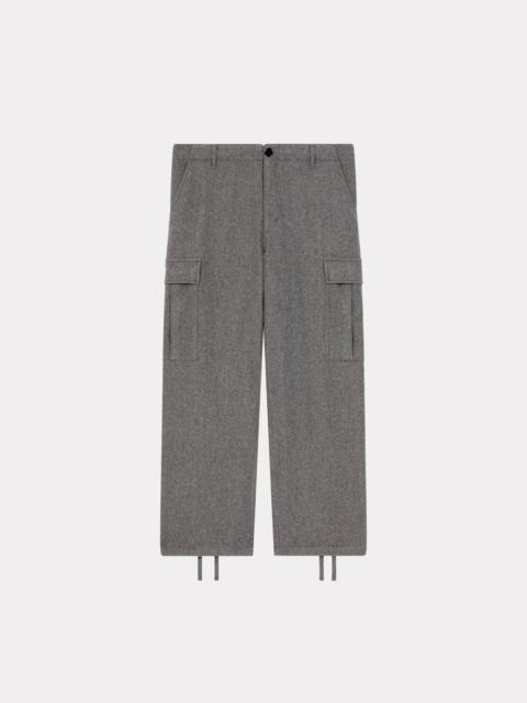 KENZO Wool cargo trousers