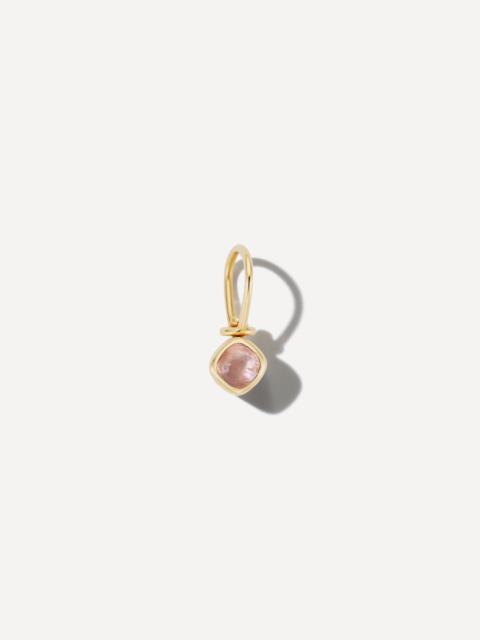 MARLA AARON 18ct Gold Itty Bitty Spinel Charm