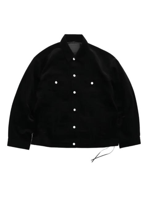 mastermind JAPAN corduroy-texture skull-embellished jacket