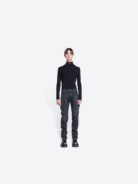 Men's Year Of The Tiger Normal Fit Pants in Black
