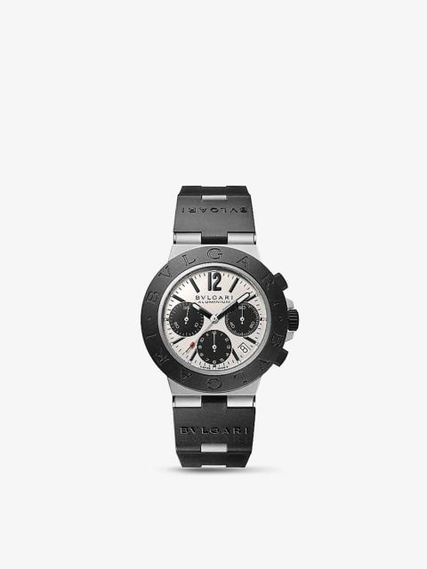 BVLGARI Aluminium titanium automatic watch