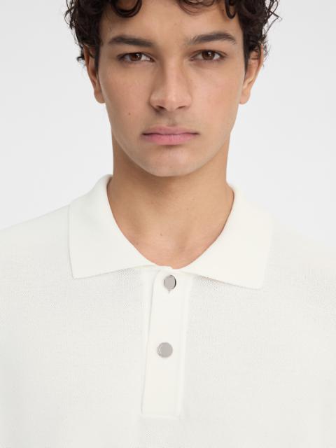 JACQUEMUS The knit polo shirt