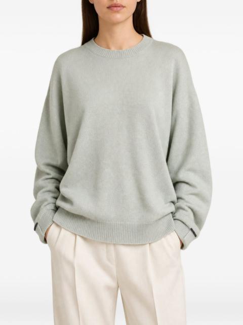 Brunello Cucinelli cashmere dropped-shoulder sweater