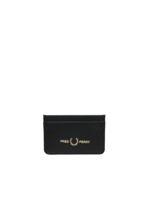 Fred Perry logo-print cardholder