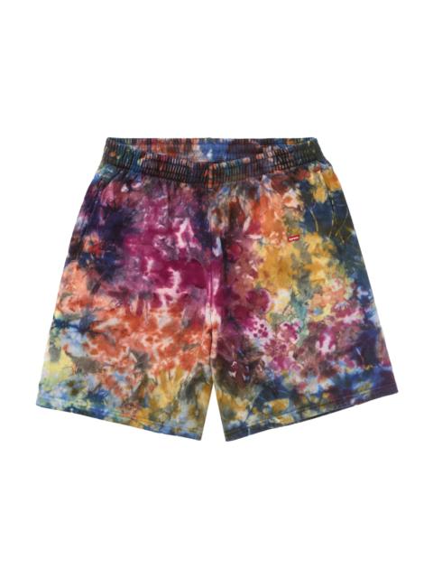 Supreme Supreme Overdyed Small Box Sweatshort Multicolor