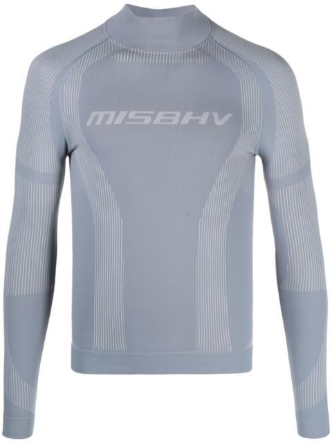 MISBHV mock-neck long-sleeve top