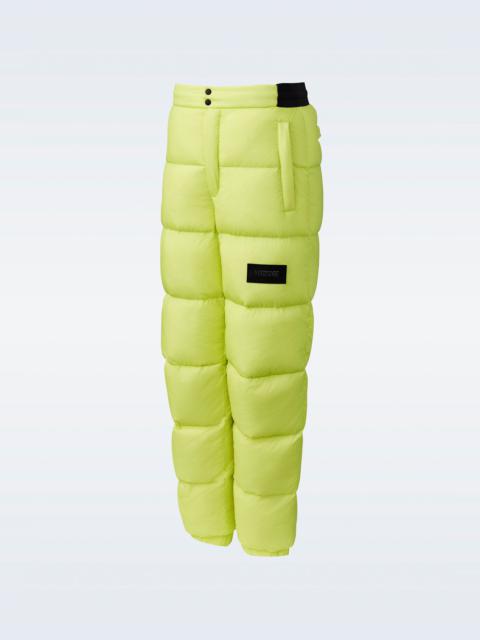 NELSON Down quilted ski pants