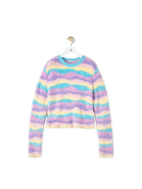 Multicolour stripe sweater