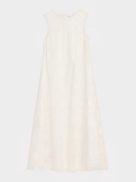 MISA Sylvie Crochet Maxi Dress