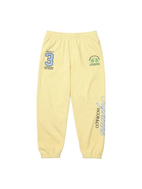 Supreme Supreme x La Martina SS26 Sweatpant 'Yellow' SUP-SS26-315-YLW