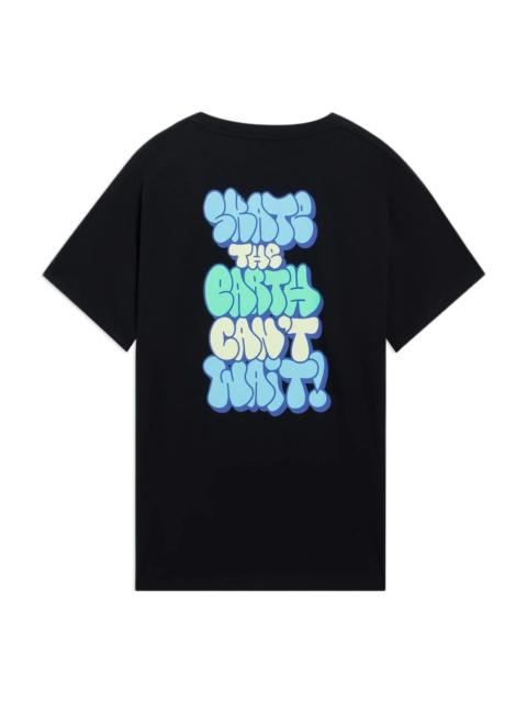 Li-Ning Li-Ning x Persue Cartoon Graphic Loose Fit T-shirt 'Black' AHSS295-1
