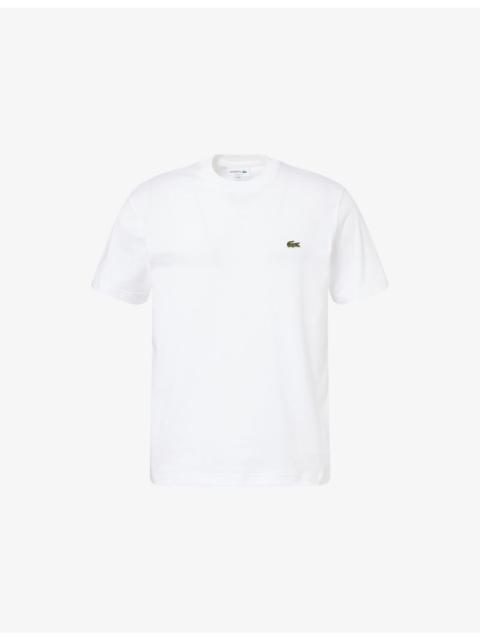 LACOSTE Brand-Patch Crewneck Cotton-Jersey T-Shirt