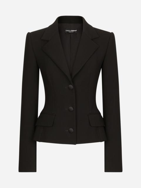 Single-breasted wool Dolce jacket