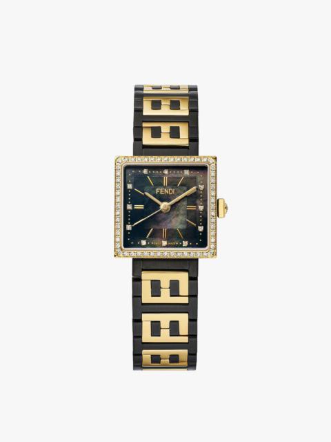 FENDI 23 mm – Watch with FF logo bracelet