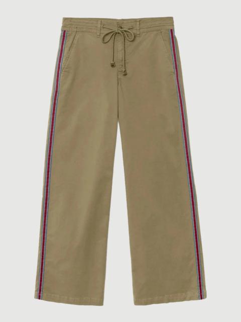 XÍRENA ARMY GREEN BRADSHAW TWILL PANT