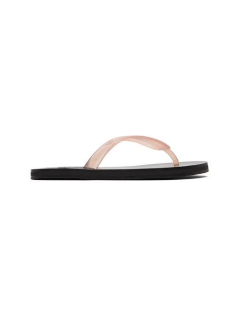 ANCIENT GREEK SANDALS Pink Saionara Jelly Flip-Flops