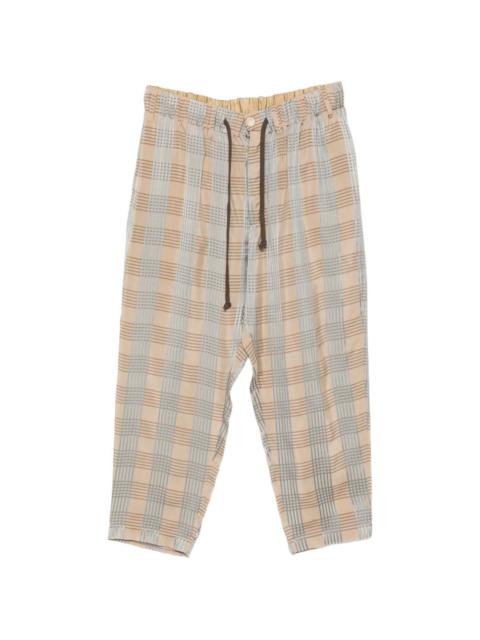 UMA WANG Pigiama drawstring trousers