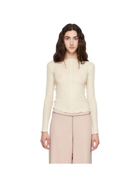 BASERANGE Off-White Pama Long Sleeve T-shirt