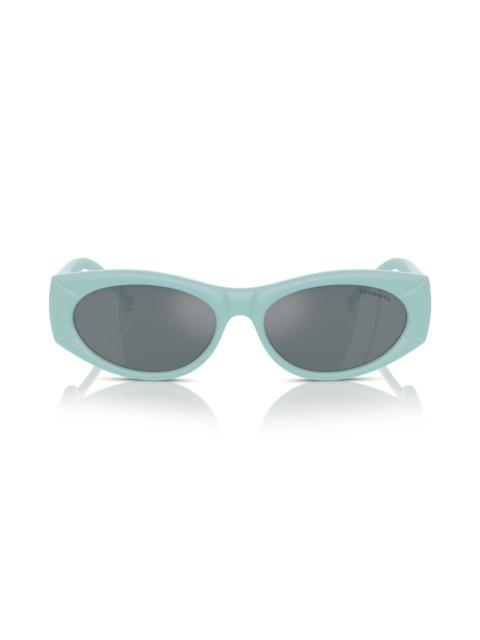 55mm Oval Sunglasses