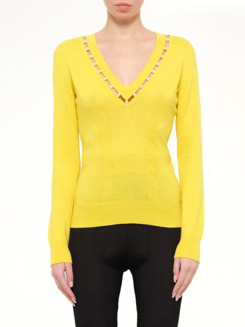 Givenchy Lounges Sweater in Yellow