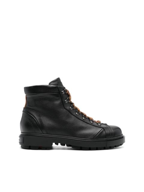 Santoni Farah leather boots