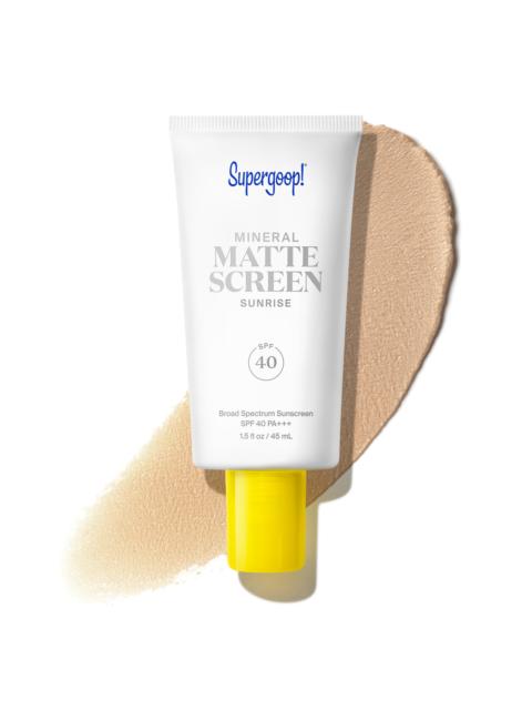 Supergoop Mineral Mattescreen SPF 40
