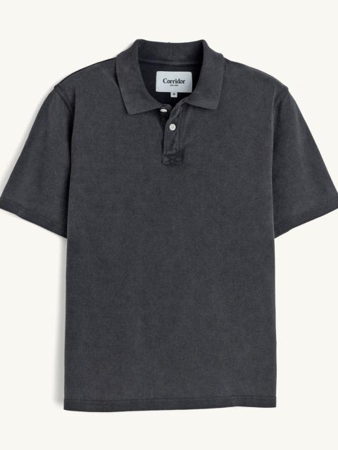 Corridor PIQUE POLO - BLACK